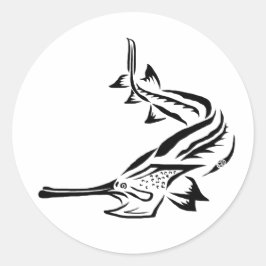 トライバルパドレフィッシュ&ロストラム ラウンドシール