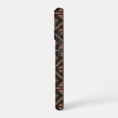 トライバルビア自然ス – 幾何パタアステカーン iPhone 16ケース (左側面)