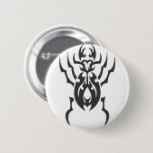 トライバルビートル 缶バッジ (正面&裏面)