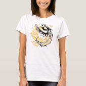 トライバルフェニックス Tシャツ (正面)