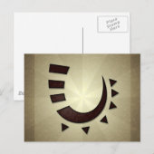 トライバルフック葉書 ポストカード (正面/裏面)