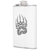 トライバルブラックベアーポー フラスク (左)