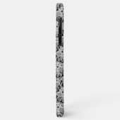 トライバルブラック、ホワイトおよびグレーのiPhoneケース Case-Mate iPhoneケース (裏面/左)