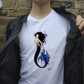 トライバルブルーマーメイド Tシャツ