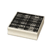 トライバルプレイドテクスチャパターン ラバースタンプ (スタンプ)