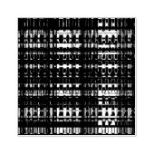 トライバルプレイドテクスチャパターン ラバースタンプ (インプリント)