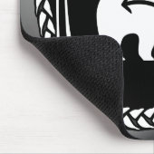 トライバルベアアートマウスパッドスタイリッシュ野生生物マウスパッド マウスパッド (コーナー)