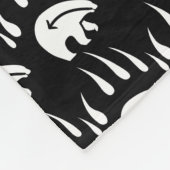 トライバルベアーズブランケット先住民アートフリースブランケット フリースブランケット (角)