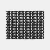 トライバルベアーズブランケット先住民アートフリースブランケット フリースブランケット (正面(横))