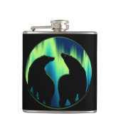 トライバルベアーフラスコカスタム先住民ベアードリンクフラスコ フラスク (正面)