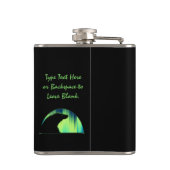 トライバルベアーフラスコカスタム先住民ベアードリンクフラスコ フラスク (裏面)