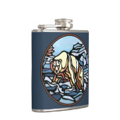 トライバルベアーフラスコカスタム先住民ベアードリンクフラスコ フラスク (右)