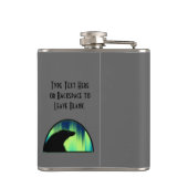 トライバルベアーフラスコカスタム先住民ベアードリンクフラスコ フラスク (裏面)