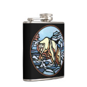 トライバルベアーフラスコカスタム先住民ベアードリンクフラスコ フラスク (右)