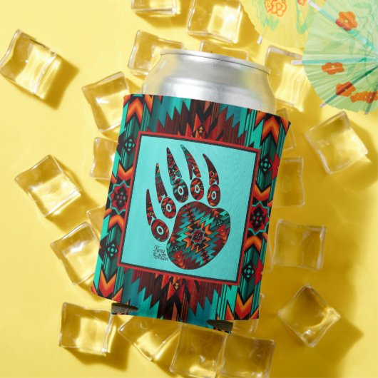 トライバルベアーポークーラーボックス 缶クーラー (インサイチュ 夏)