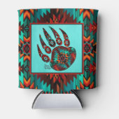 トライバルベアーポークーラーボックス 缶クーラー (正面)