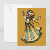 トライバルベリーダンサー シーズンポストカード (正面/裏面)