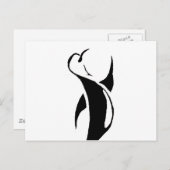 トライバルペンギン ポストカード (正面/裏面)