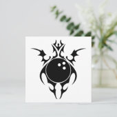 トライバルボウリングボール 招待状 (スタンド正面)