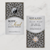 トライバルボヘミホリスティックアンニューエイジ名刺 名刺 (正面/裏面)