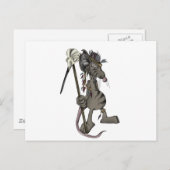 トライバルマウス ポストカード (正面/裏面)