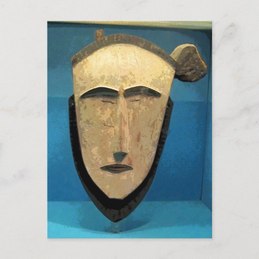 トライバルマスクCB ポストカード (正面)