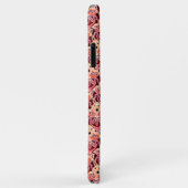 トライバルマルーン、白とタンのiPhoneケース Case-Mate iPhoneケース (裏面/右)