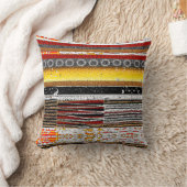 トライバルムドクロスプリント クッション (ブランケット)