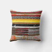 トライバルムドクロスプリント クッション (裏面)