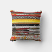 トライバルムドクロスプリント クッション (正面)