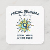 トライバルムーンタロット読み取り名刺 スクエア名刺 (正面)