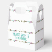 トライバルモダンアローボホファースト誕生日ワイルドワン フェイバーボックス (オープン)