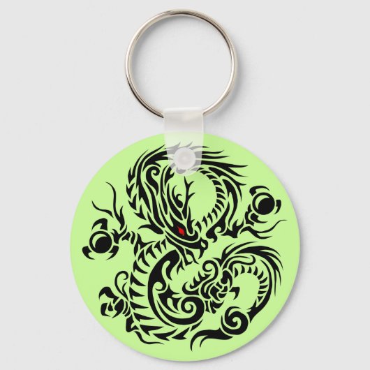 トライバルリュウ4 キーホルダー (正面)