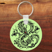 トライバルリュウ4 キーホルダー (正面)