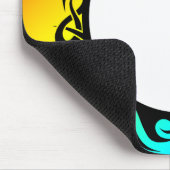 トライバルレインボーボーリング マウスパッド (コーナー)