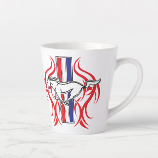 トライバル付きCSCMCロゴ カフェラテマグ