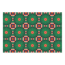 トライバル先住民アートはっきりしたインカラーパターンセット1