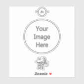 トライバル戦争を伴うストームグレー絵を描ス シール (シート)