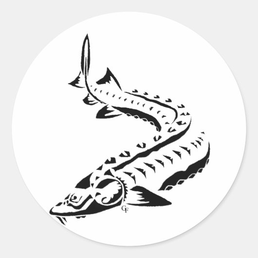 トライバル新規 ラウンドシール (正面)