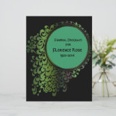 トライバル異教のケルト葬儀プログラムPg 1-2 (スタンド正面)