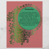 トライバル異教のケルト葬儀プログラムPg 5-6 (正面)