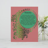 トライバル異教のケルト葬儀プログラムPg 5-6 (スタンド正面)