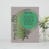 トライバル異教のケルト葬儀プログラムPg 7-8 (スタンド正面)