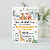 トライバル誕生日招待状 招待状 (スタンド正面)