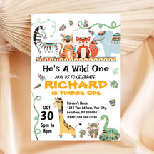 トライバル誕生日招待状