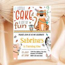 トライバル誕生日招待状