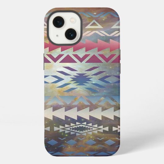 トライバル銀河系 iPhoneケース (裏面)