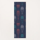 トライバル魚 ヨガマット (正面)