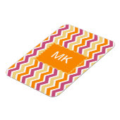 トライバル鮮やかジグザグ マグネット (左側)