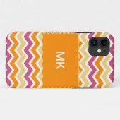 トライバル鮮やかジグザグ Case-Mate iPhoneケース (裏面(横))